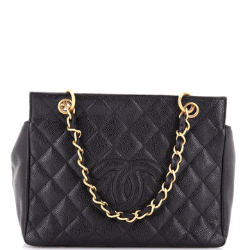 Chanel Petite Timeless Tote Quilted Caviar