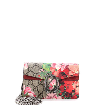 Gucci Dionysus Bag Blooms Print GG Coated Canvas Super Mini