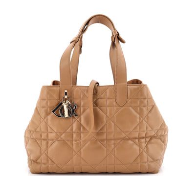 Christian Dior Toujours Tote Bag Macrocannage Quilt Calfskin Medium