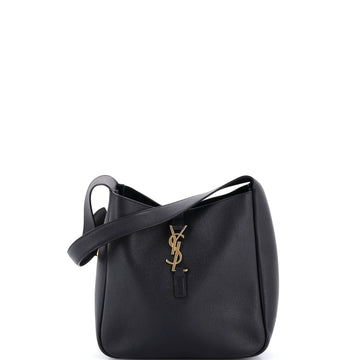 Saint Laurent Le 5 a 7 Supple Hobo Leather Small