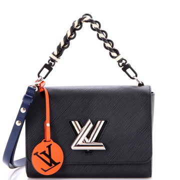 Louis Vuitton Braided Handle Twist Bag Epi Leather MM