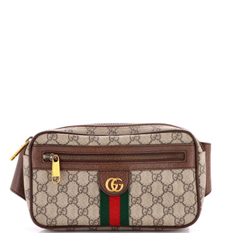 Gucci Ophidia Belt Bag GG Coated Canvas Medium