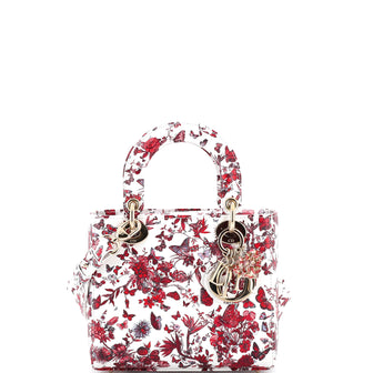 Christian Dior My ABCDior Lady Dior Bag Printed Leather Small
