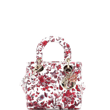 Christian Dior My ABCDior Lady Dior Bag Printed Leather Small