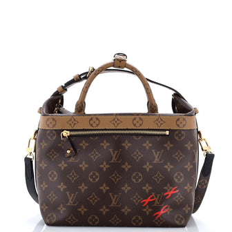 Louis Vuitton City Cruiser Handbag Reverse Monogram Canvas PM