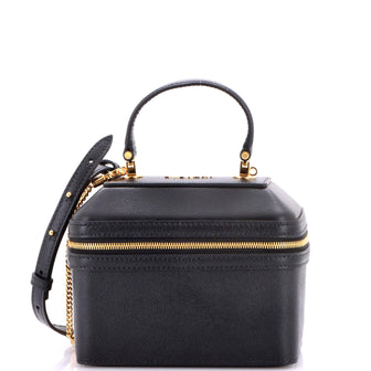 Bvlgari Serpenti Forever Top Handle Convertible Vanity Leather Small