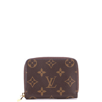 Louis Vuitton Zippy Coin Purse Monogram Canvas