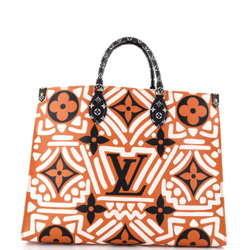 Louis Vuitton OnTheGo Tote Limited Edition Crafty Monogram Giant GM