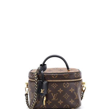 Louis Vuitton Vanity Handbag Reverse Monogram Canvas PM