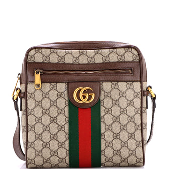Gucci Ophidia Messenger Bag GG Coated Canvas Small