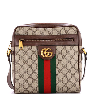 Gucci Ophidia Messenger Bag GG Coated Canvas Small