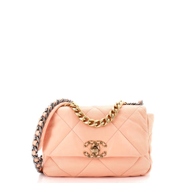 Chanel 19 Flap Bag Quilted Leather Medium