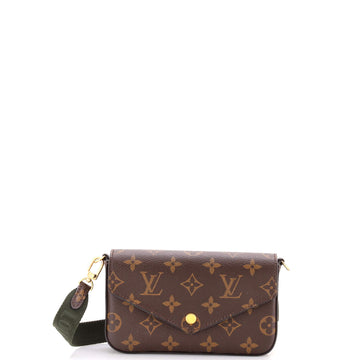 Louis Vuitton Felicie Strap & Go Handbag Monogram Canvas