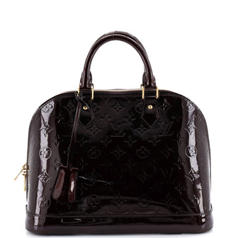 Louis Vuitton Alma Handbag Monogram Vernis PM