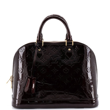 Louis Vuitton Alma Handbag Monogram Vernis PM