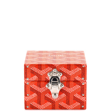 Goyard Regence Mini Trunk Coated Canvas