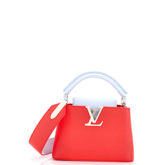 Louis Vuitton Capucines Bag Leather Mini