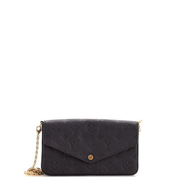 Louis Vuitton Felicie Pochette Monogram Empreinte Leather
