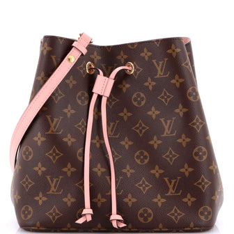 Louis Vuitton NeoNoe Handbag Monogram Canvas with Leather MM