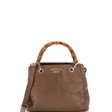 Gucci Bamboo Shopper Tote Leather Small