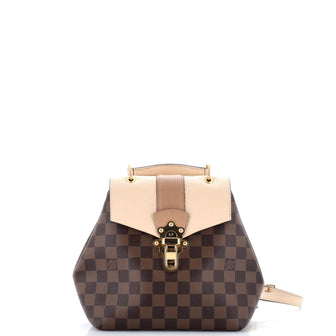 Louis Vuitton Clapton Backpack Damier and Leather