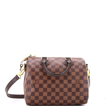 Louis Vuitton Speedy Bandouliere Bag Damier 25