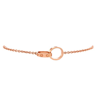 Cartier Love Interlocking Bracelet 18K Rose Gold
