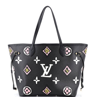 Louis Vuitton Neverfull NM Tote Wild at Heart Monogram Giant MM