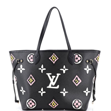 Louis Vuitton Neverfull NM Tote Wild at Heart Monogram Giant MM