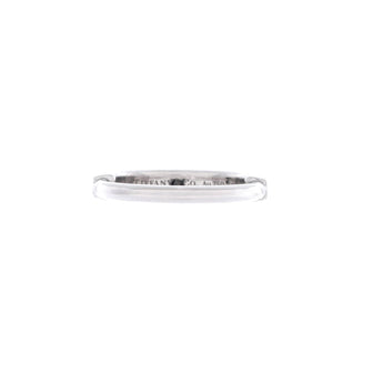 Tiffany & Co. Lock Ring 18K White Gold