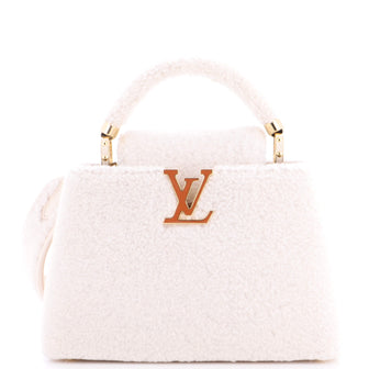 Louis Vuitton Capucines Bag Shearling BB