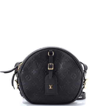 Louis Vuitton Boite Chapeau Souple Bag Monogram Empreinte Leather MM