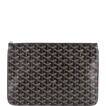 Goyard Senat Zip Pouch Coated Canvas MM