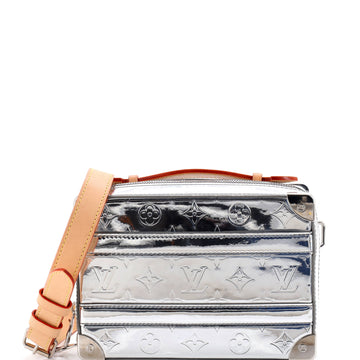 Louis Vuitton Handle Soft Trunk Bag Monogram Mirror Coated Canvas
