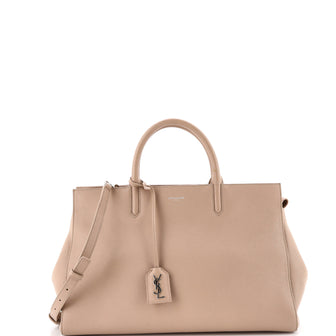 Saint Laurent Rive Gauche Cabas Leather Medium