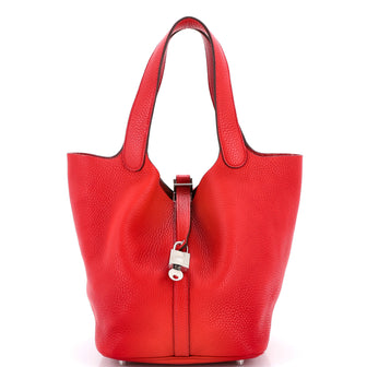 Hermes Picotin Lock Bag Clemence MM