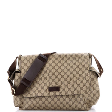 Gucci Diaper Bag GG Coated Canvas