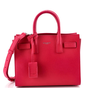 Saint Laurent Sac de Jour NM Bag Leather Nano