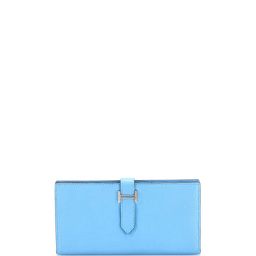 Hermes Bearn Wallet Chevre Mysore Long