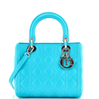 Christian Dior Lady Dior Bag Cannage Quilt Lambskin Medium