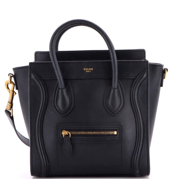 Celine Luggage Bag Smooth Leather Nano