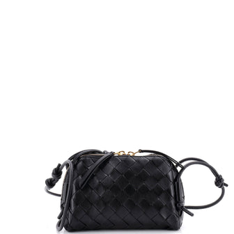 Bottega Veneta Concert Crossbody Pouch Intrecciato Nappa Mini