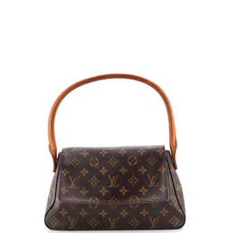 Louis Vuitton Looping Handbag Monogram Canvas Mini
