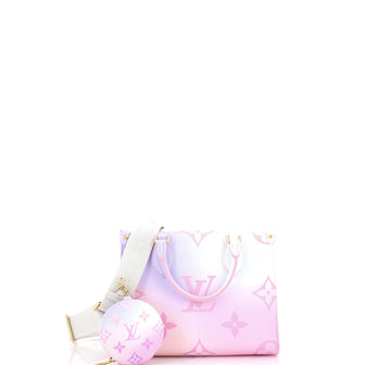 Louis Vuitton OnTheGo Tote Spring in the City Monogram Giant Canvas PM