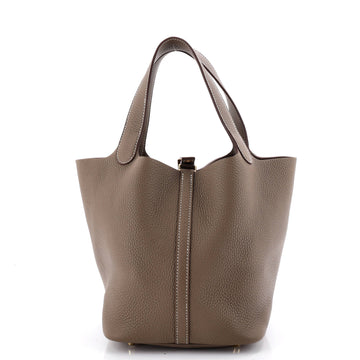 Hermes Picotin Lock Bag Clemence MM