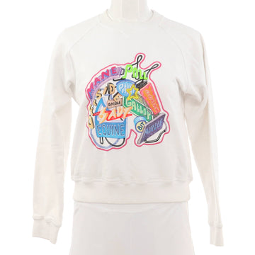 Hermes Women's Chevaloscope Crewneck Sweater Embroidered Cotton