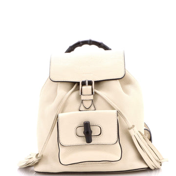 Gucci Bamboo Tassel Backpack Leather Medium