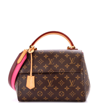 Louis Vuitton Cluny Top Handle Bag Monogram Canvas BB