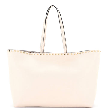 Valentino Garavani Rockstud Shopper Tote Leather Large