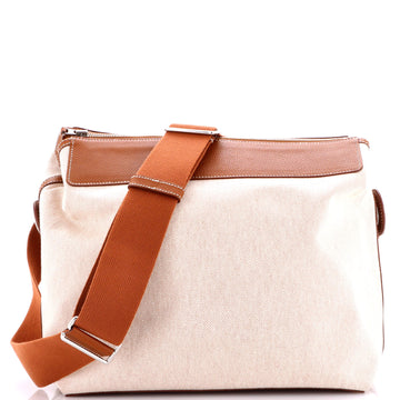 Hermes R.M.S 12H Bag Toile and Leather